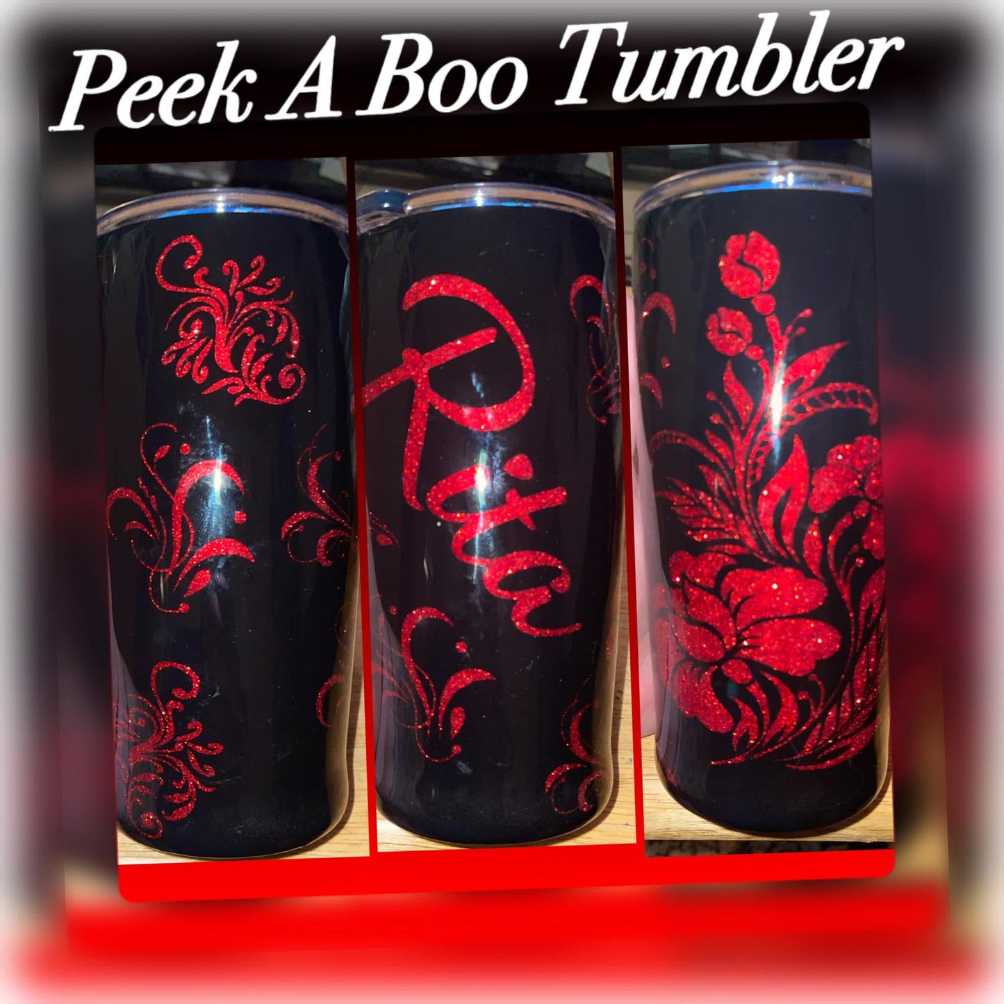 Custom Tumblers-Epoxy
